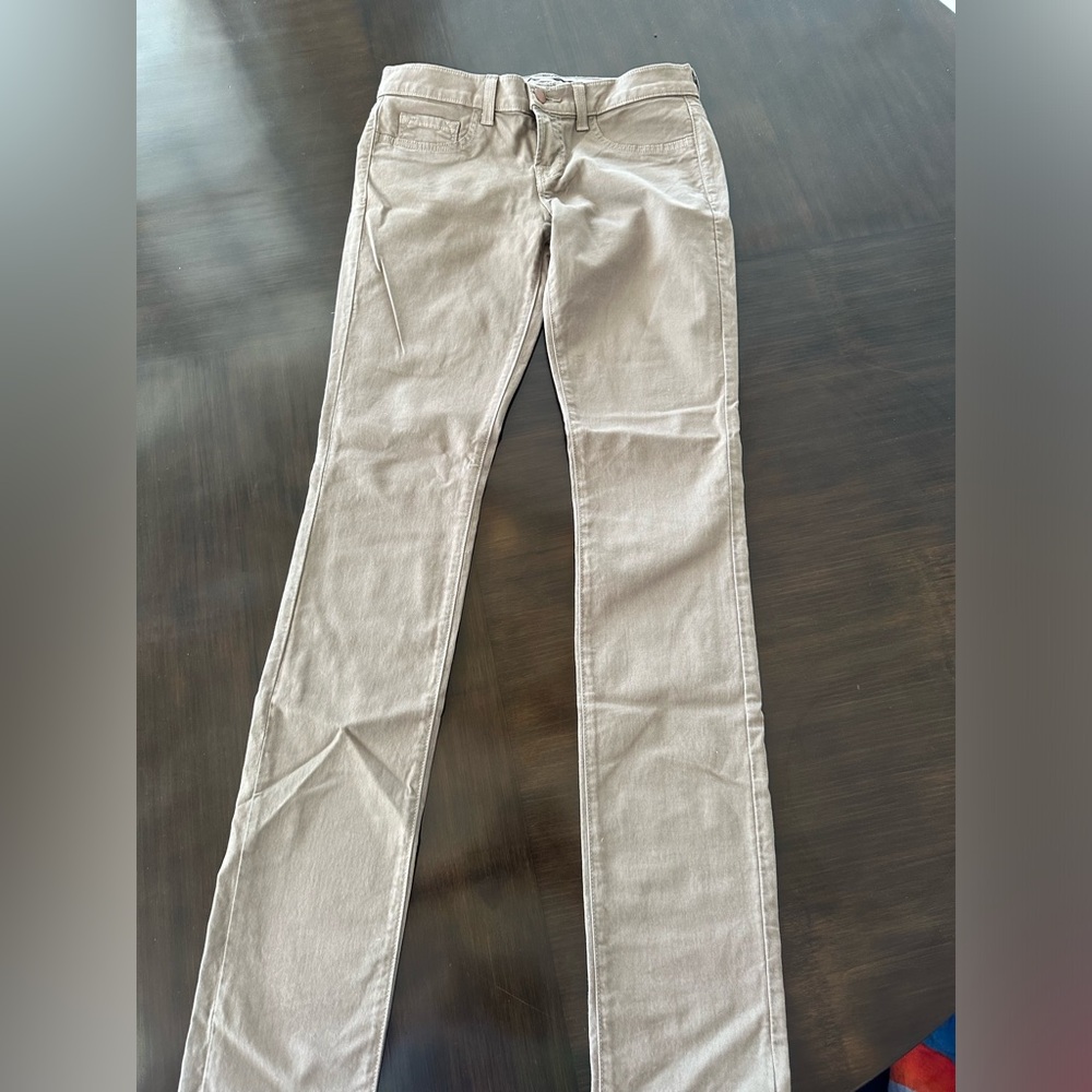 J Brand Tan/Taupe Pencil Leg Jeans -Style 912k-120- Size 26